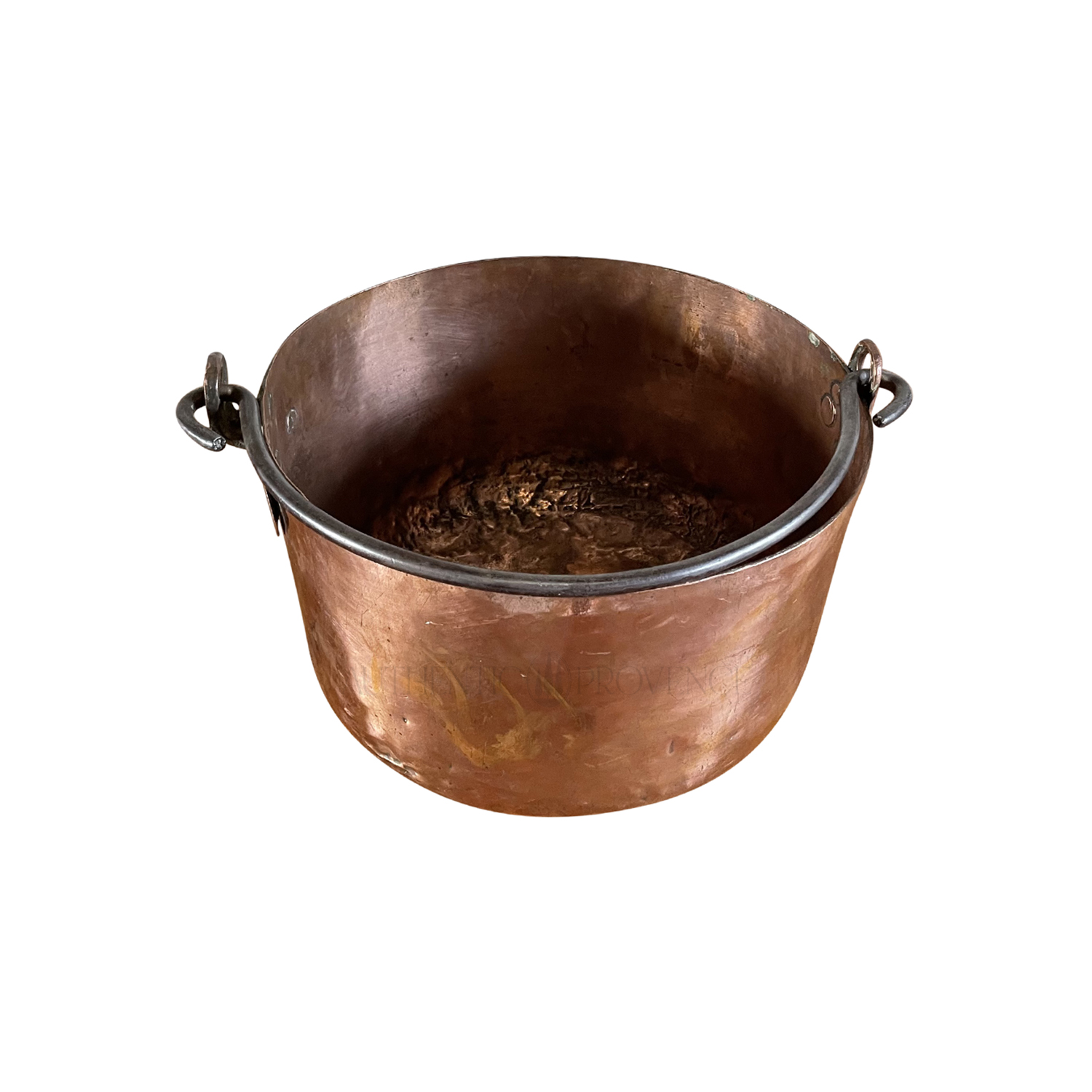 Antique Copper Cauldron