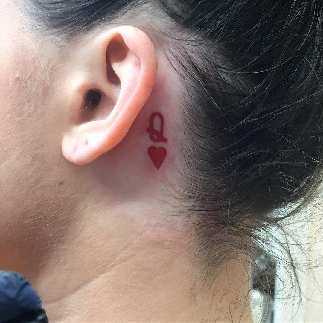 Top 50 Cool And Meaningful Behind The Ear Tattoo Ideas - Authoritytattoo 1080_x_1080_jpg