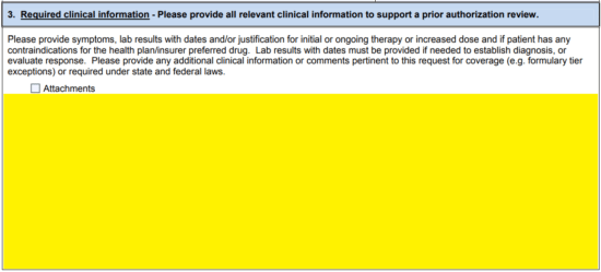 Free Medicaid Prior Prescription (Rx) Authorization Form PDF