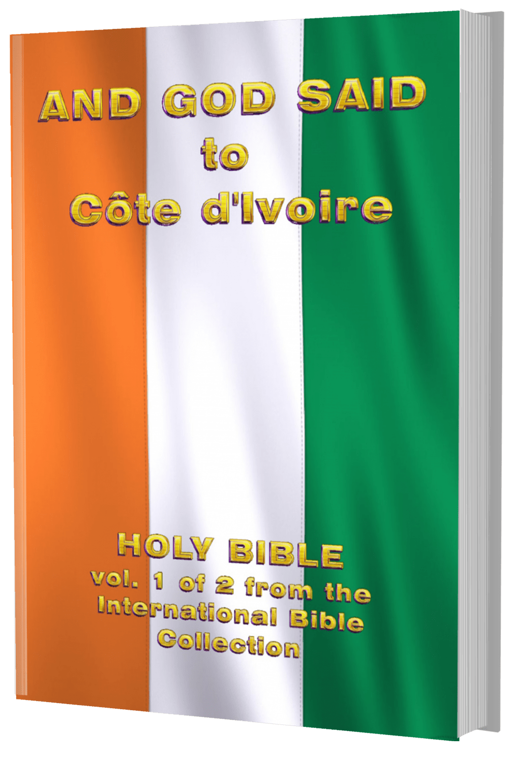 Online Flag of Cote Divoire Coloring Pages for Kids