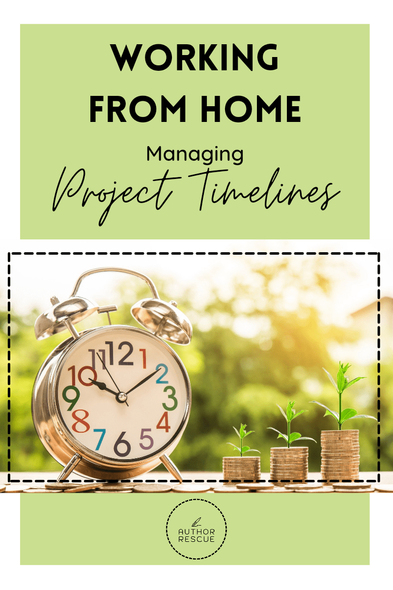 Working From Home Keeping Up with Deadlines Author Rescue