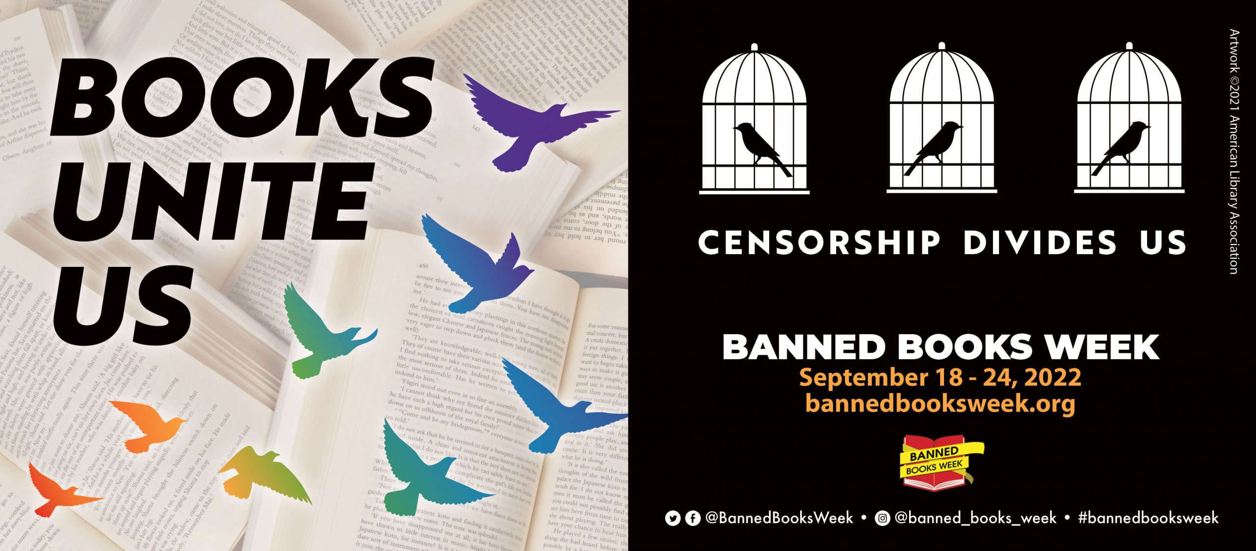 Banned Books Week 2022: Books Unite Us. Censorship Divides Us. - The