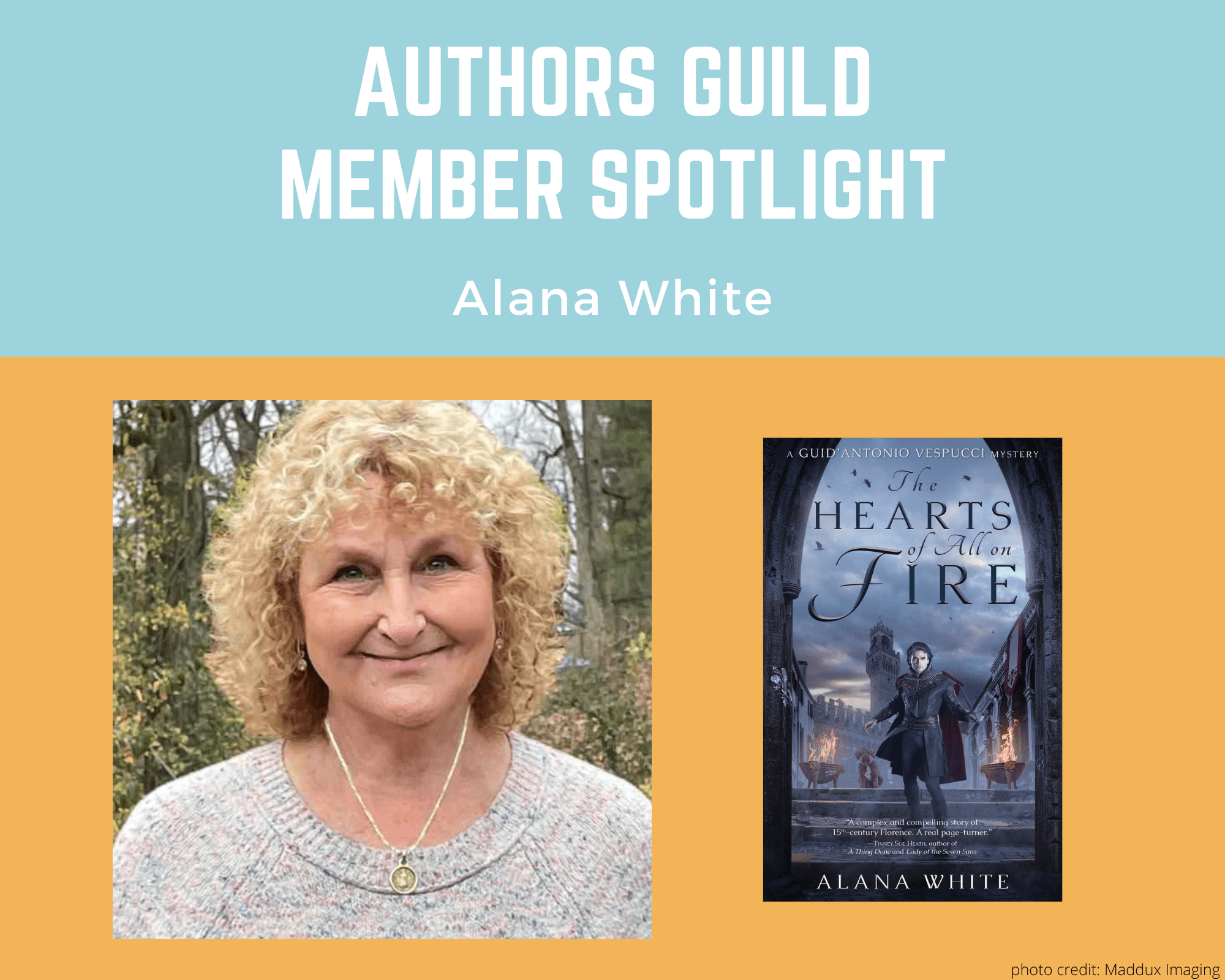 Member Spotlight: Alana White - The Authors Guild