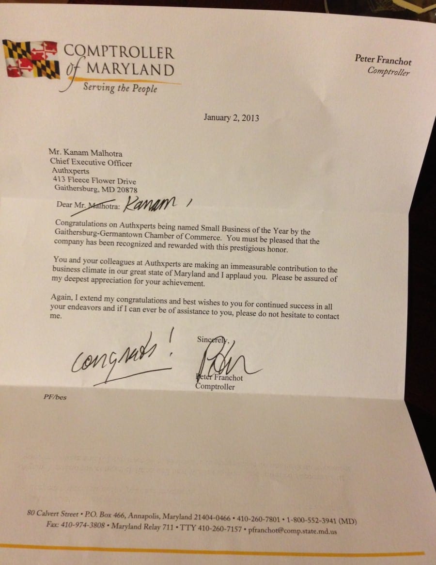 Gallery of sample attestations of