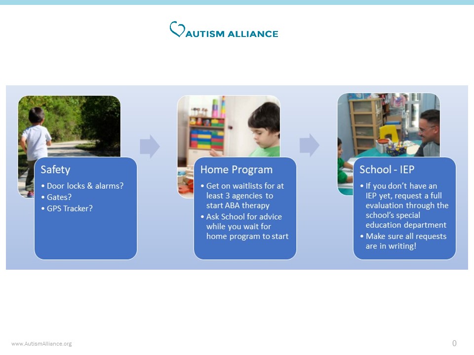 Caregiver Tips Autism Alliance