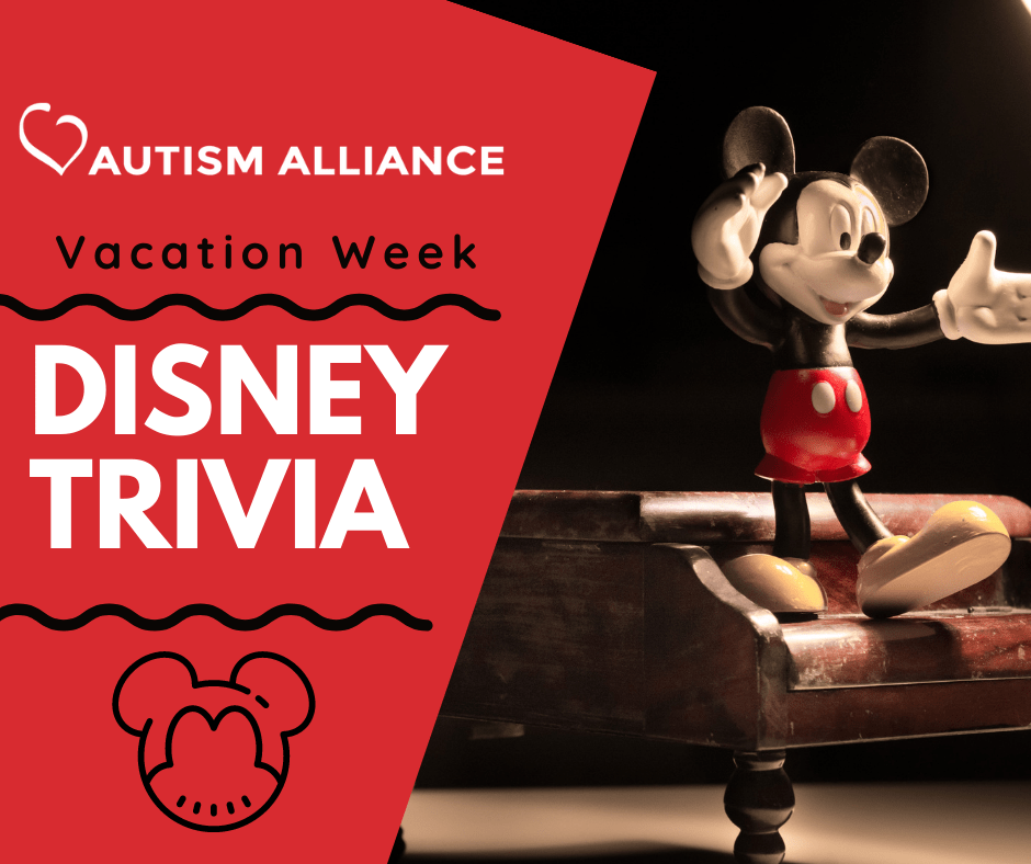 February Vacation 2021 Disney Trivia Autism Alliance