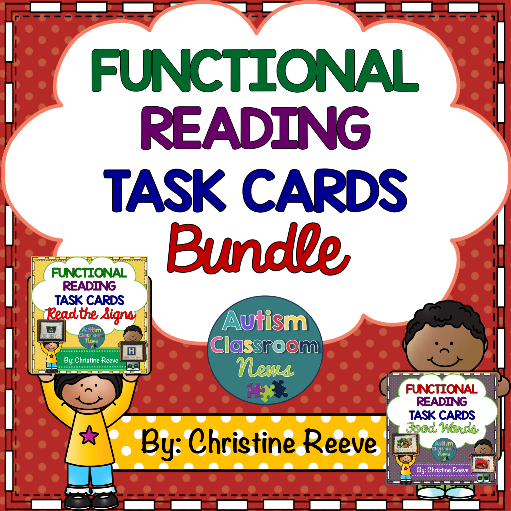Functional Reading Tasks And Iep Goals - Autism Classroom Resources
