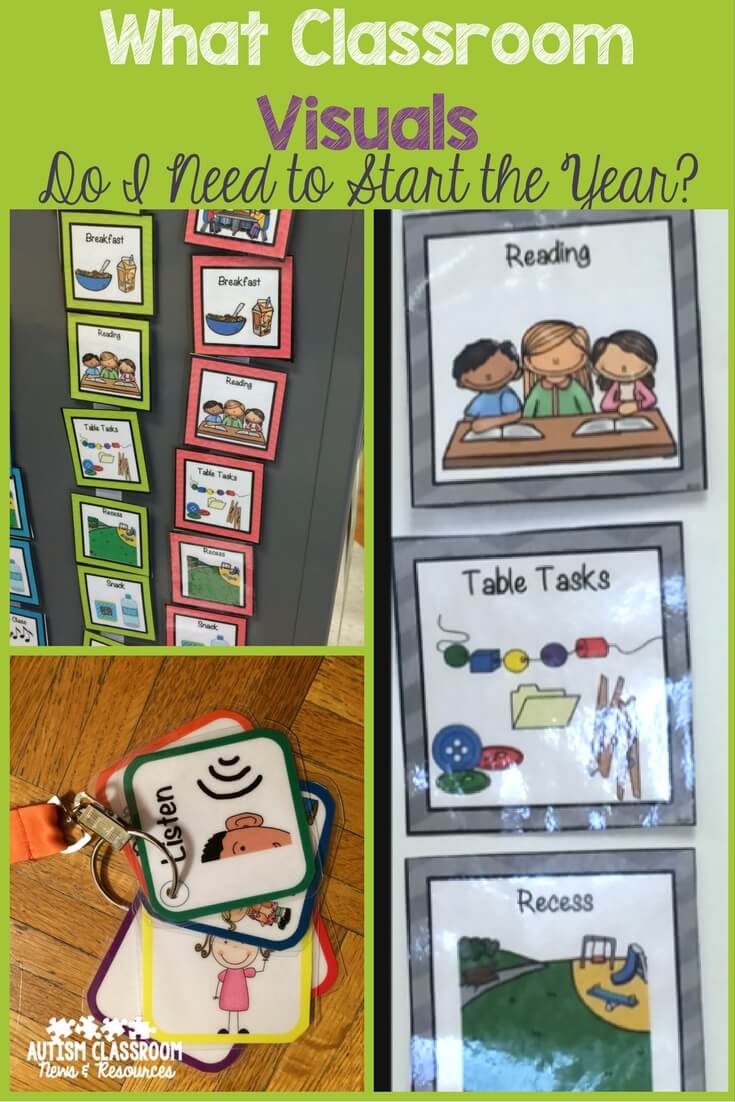 What Classroom Visuals Do I Need to Start School? Autism Classroom