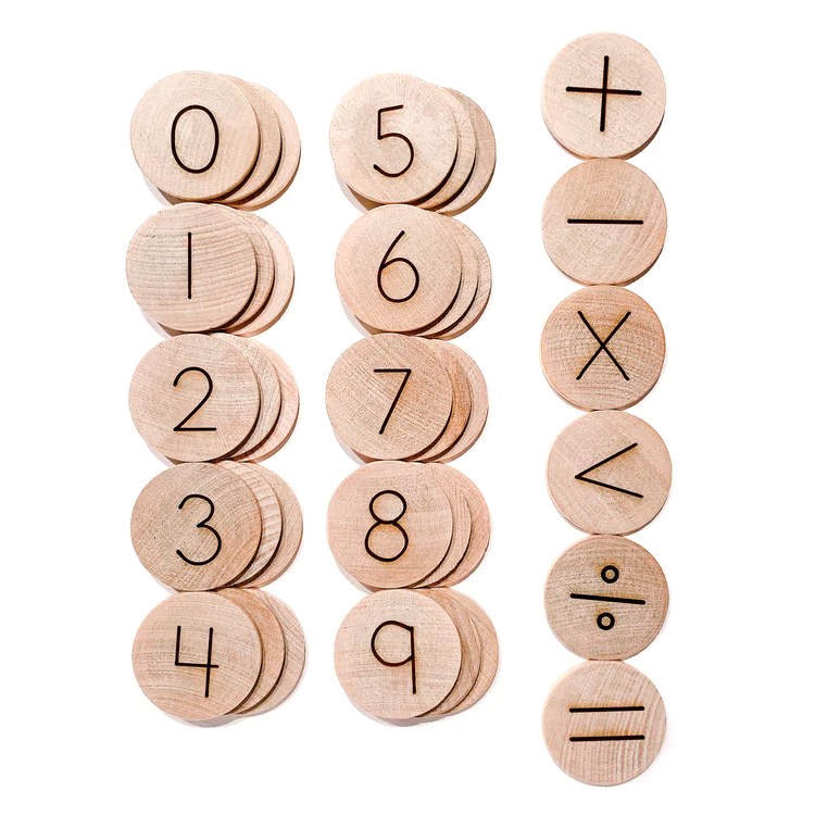 Wooden Math Manipulatives SISU