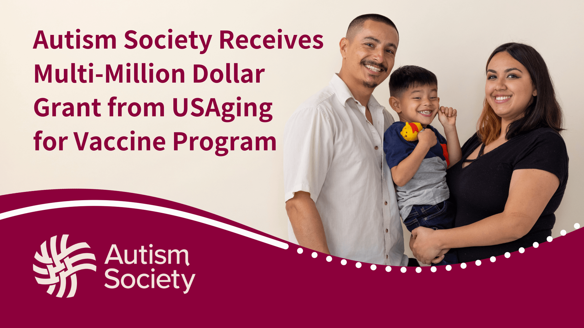 Press Release Autism Society of America Receives MultiMillion Dollar