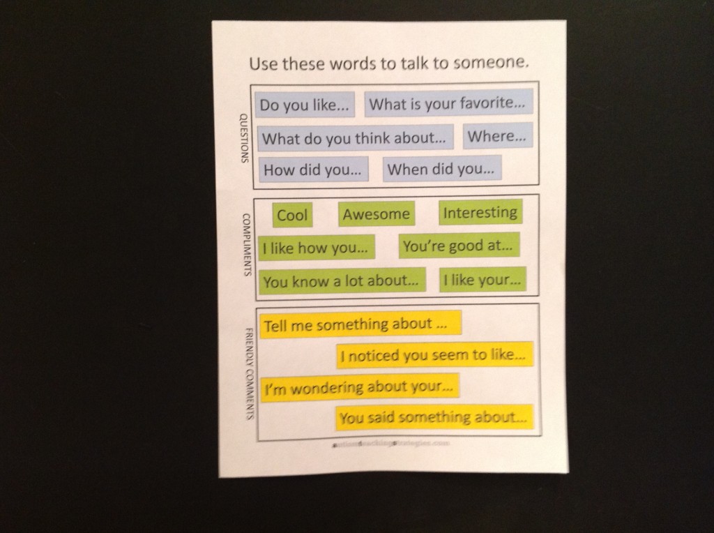 The Green Zone Common Ground Conversation Training method for kids on