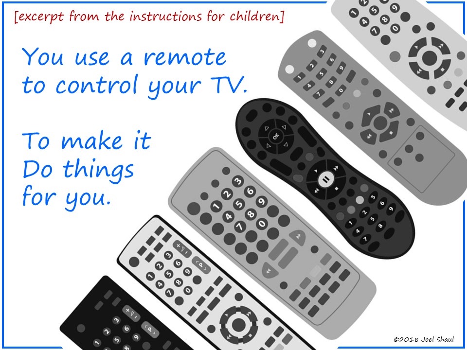 “Remote Control” Project 2 Fun “Problem Fixer” prompt for emotional and behavioral concerns