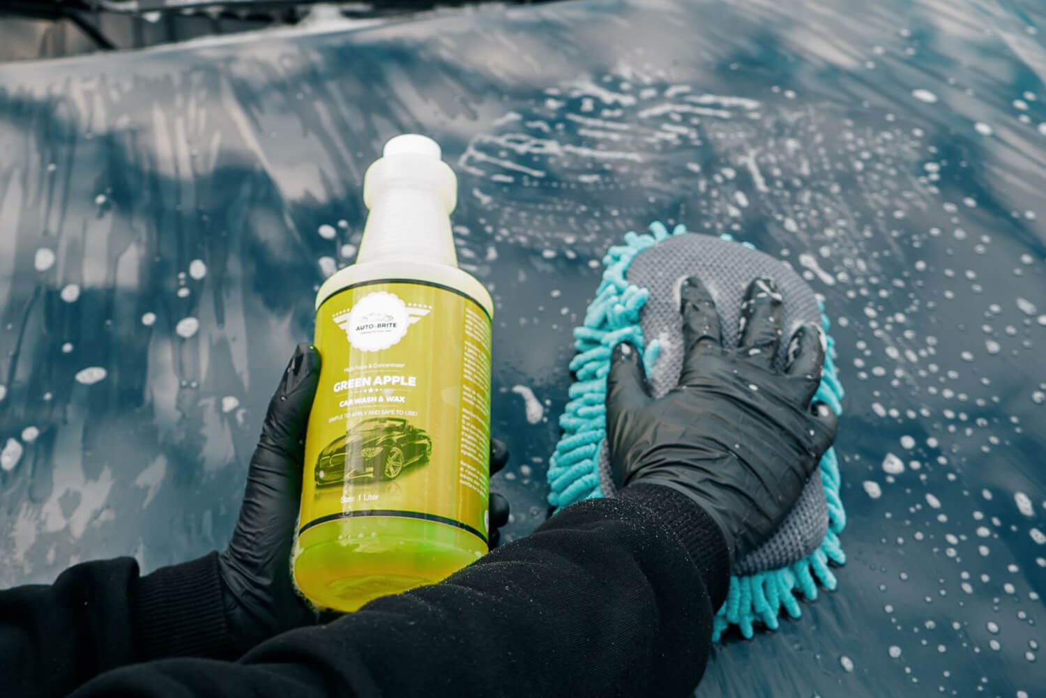 AutoBrite Green Apple Wash & Wax AutoBrite