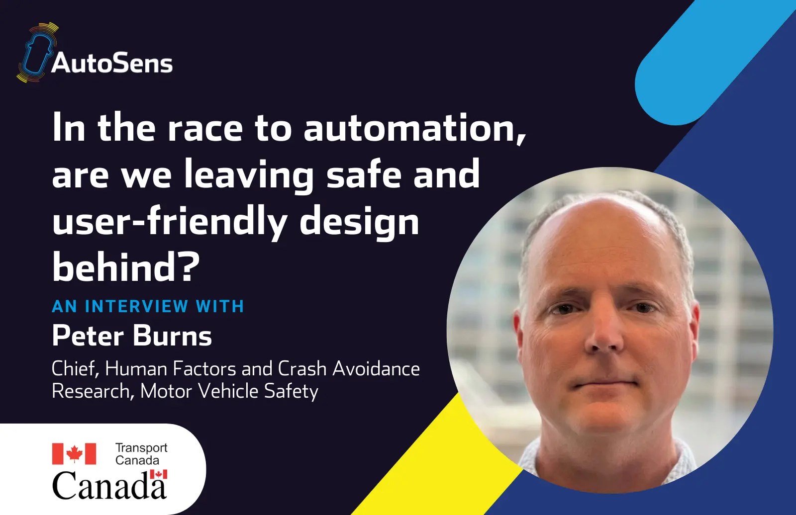 Interview with Peter Burns, Transport Canada