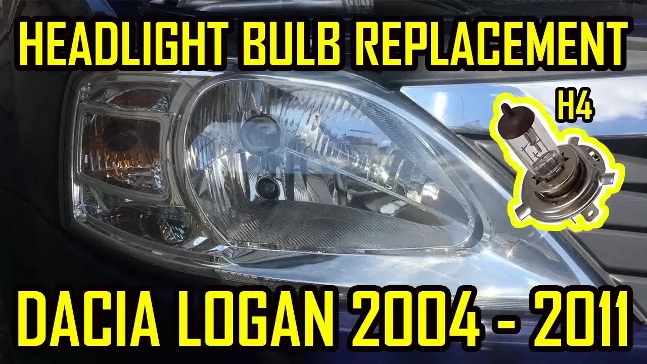 Headlight Bulb Replacement Dacia Logan 20042011 AutoTutorials