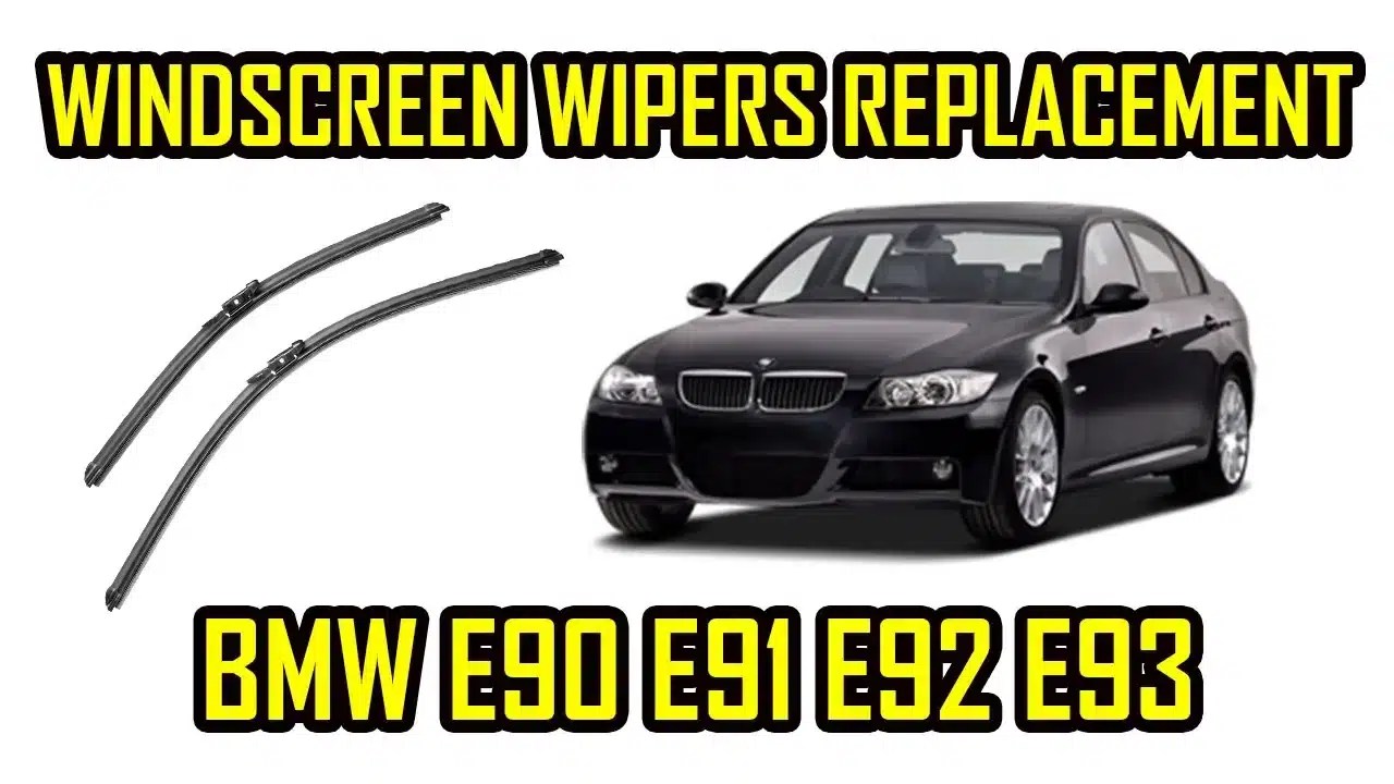 Windshield Wiper Blades Replacement BMW 3 Series E90 E91 E92 E93 Auto