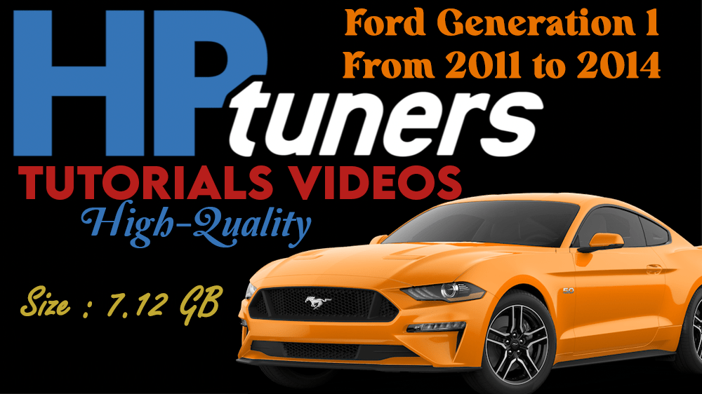 Tutorials For HP TUNERS Ford Generation 1 From 2011 To 2014 AUTO XDIAG