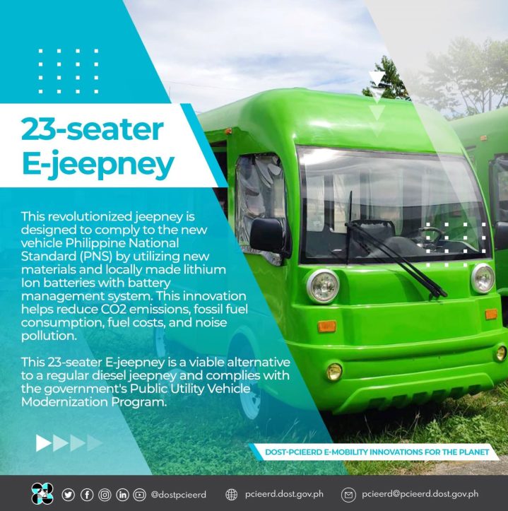 DOST, EVAP Introduce First PHmade EJeepney • YugaAuto Automotive