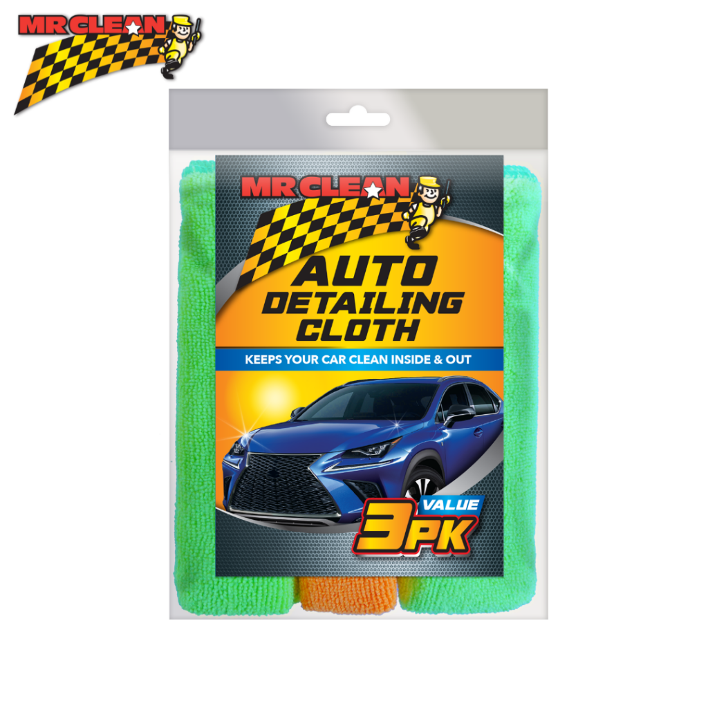 Mr Clean Auto Detailing Cloth (3 Pcs/Pack) auto2u