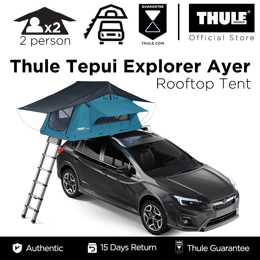 Thule Rooftop Tent - Thule Tepui Explorer Ayer for 2 Person - auto2u