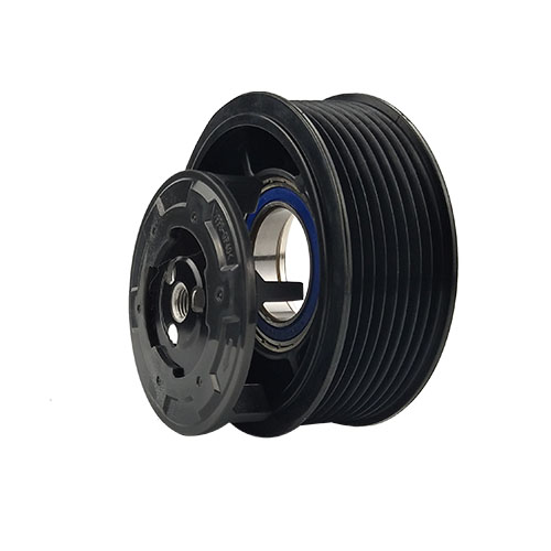 12V Air Conditioning Compressor Clutch Kit with Clutch, Coil, and Pulley