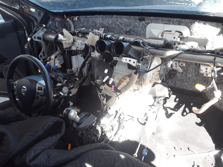 Dirty evaporator core. Auto A/C Repair LLC.