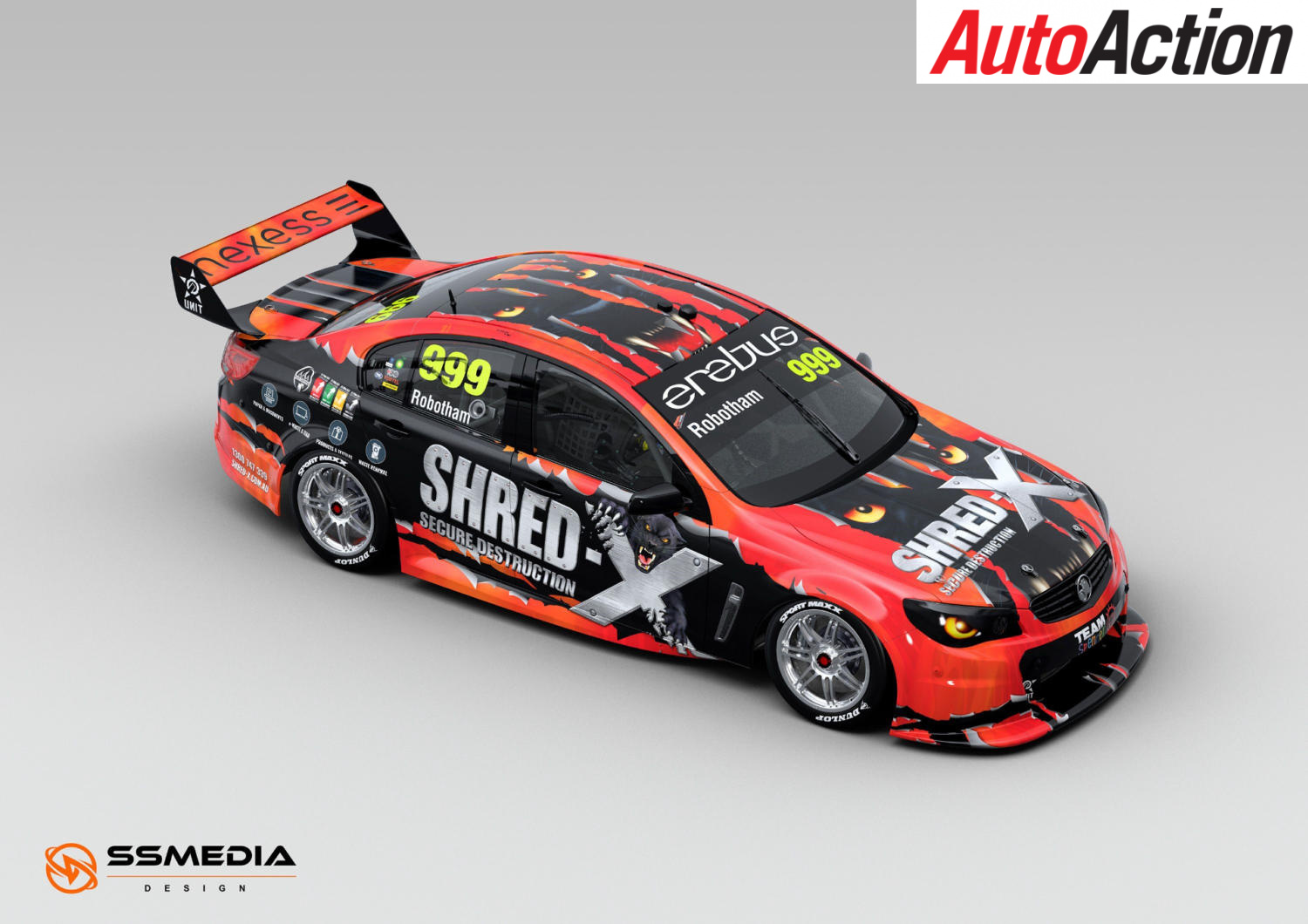 ROBOTHAM REVEALS NEW SHREDX LIVERY Auto Action