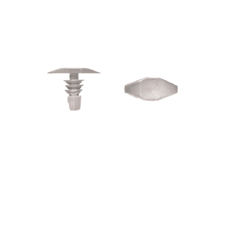 Weatherstrip retainer, white Auto Body Clips Direct