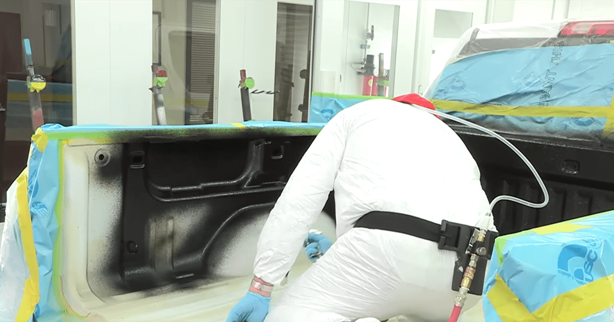 It’s Easy How to apply Dominator Truck Bed Liner The Autobody Source