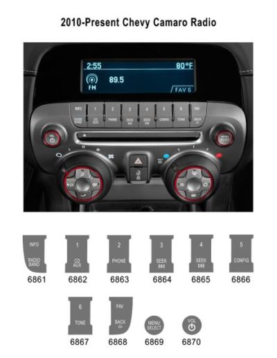 Chevrolet Camaro Radio | Auto Button Repair