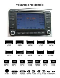 Volkswagen Passat Radio | Auto Button Repair