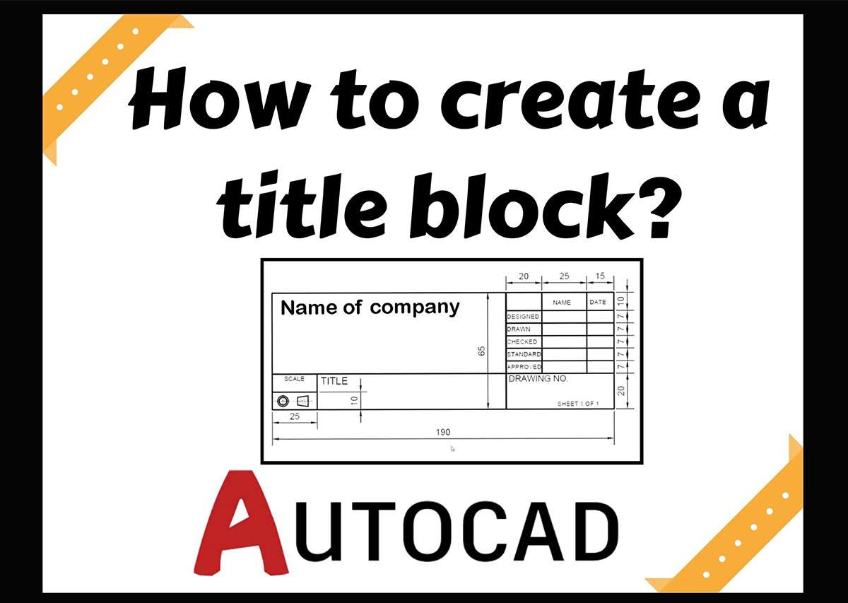 How To Insert Title Block In Autocad Electrical Printable Online