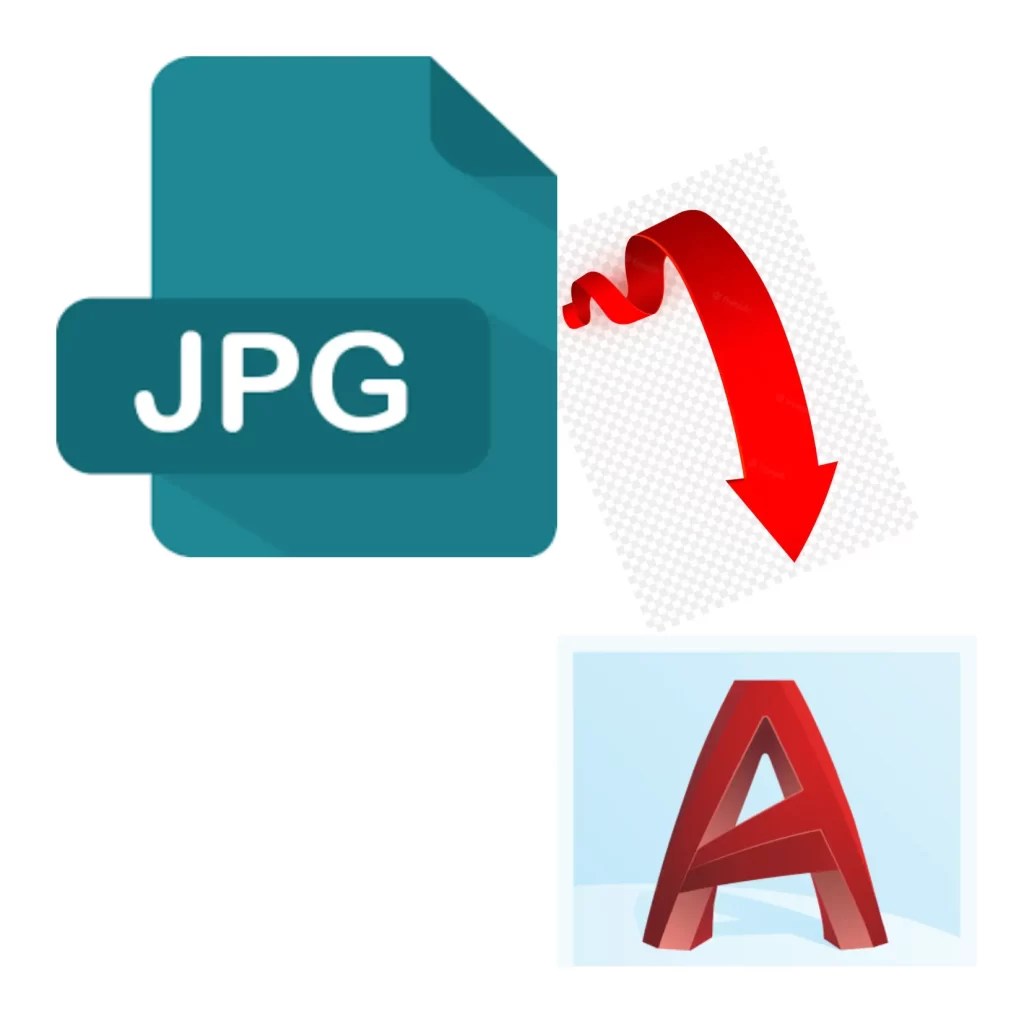 How to insert a jpg to AutoCAD 2025? (99 Uniqe way) July'24