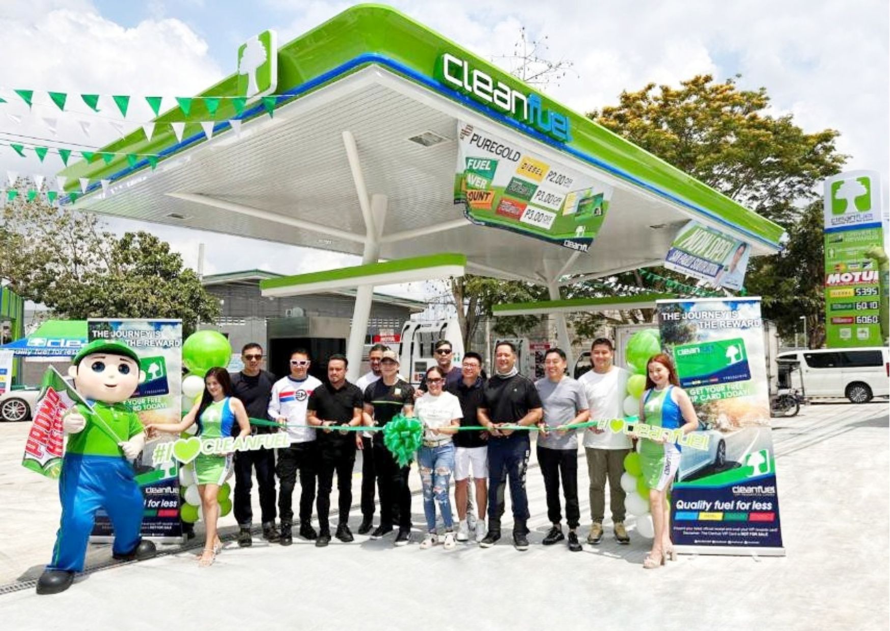 Cleanfuel inaugurates new station in San Pablo City