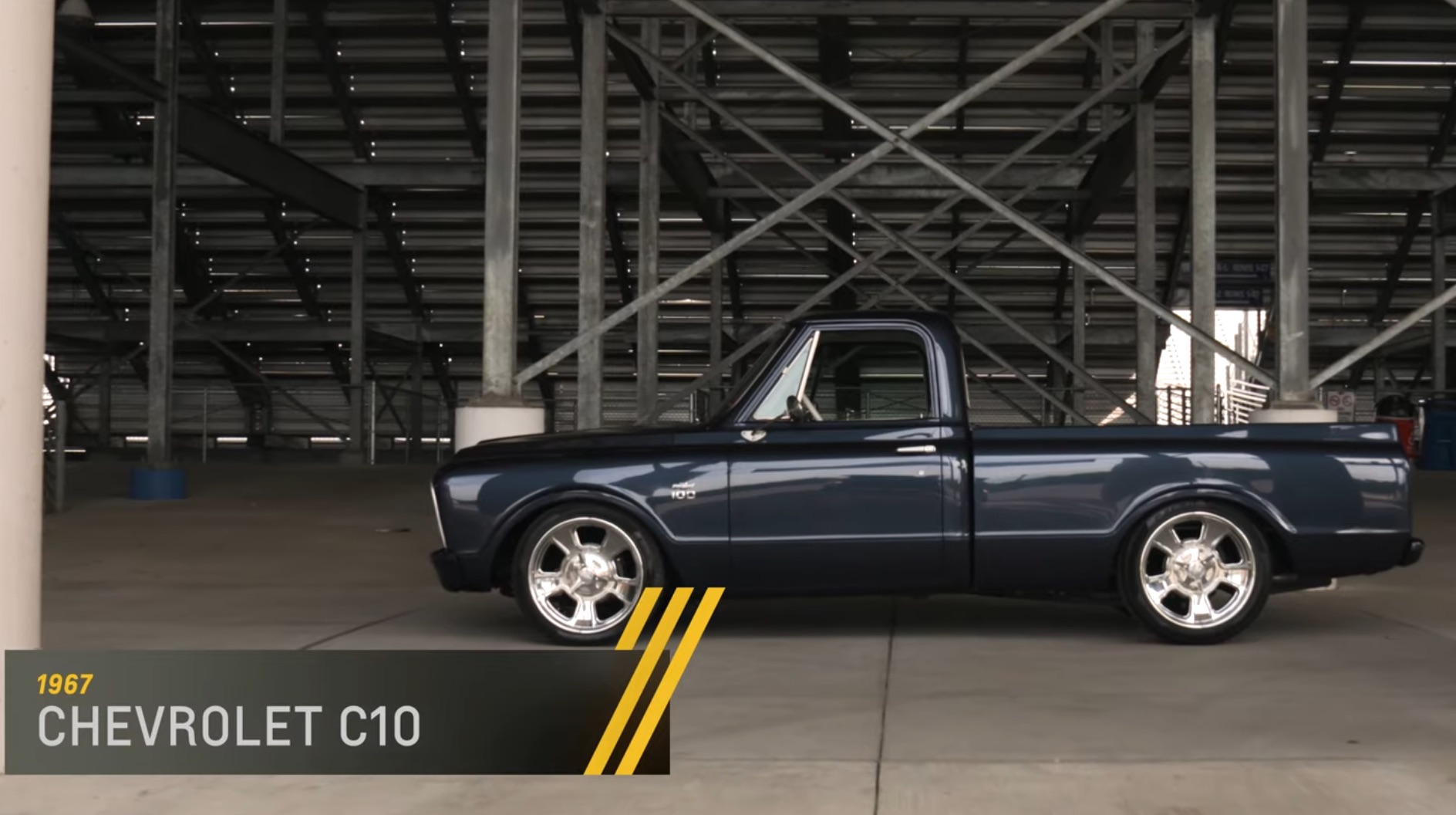 Video Chevy Crate Engine ZZ6 EFIPower Moves This This 1967 C10