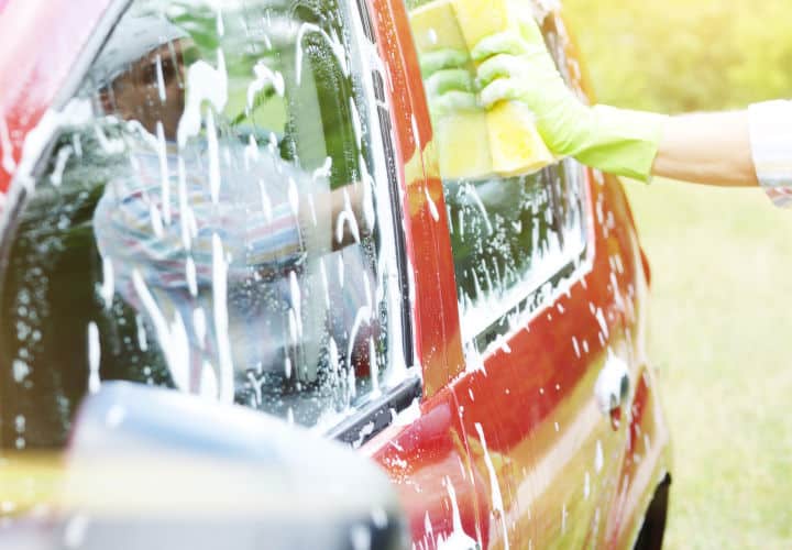 can you wash a black car with dish soap Celina Nutt