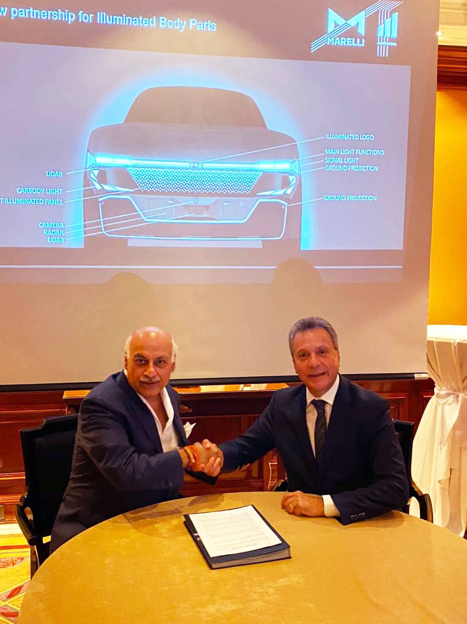 SMRP BV partners with Marelli Automotive Lighting Auto Components India