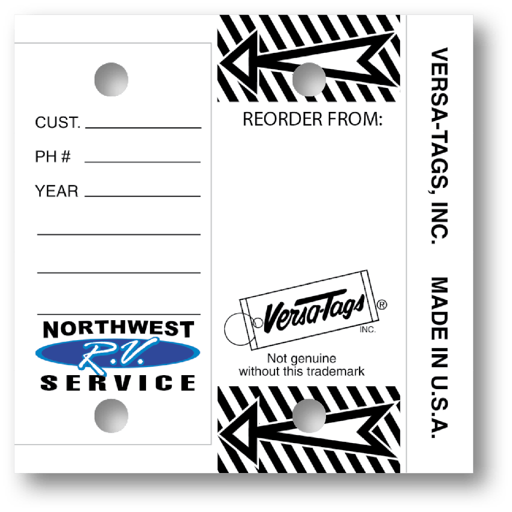 Custom Auto Repair Key Tags Auto Dealer Designs