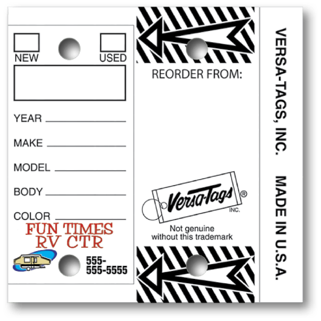 Custom Dealer Key Tags Auto Dealer Designs