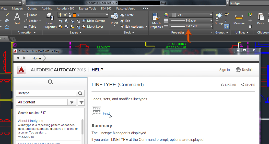 Solved Autocad 2015 does not show the properties panel in the Home tab
