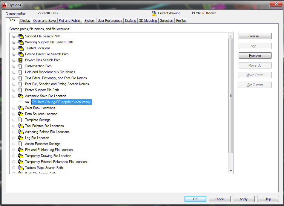 Solved How to recover AutoCAD autosaved Files? Autodesk Community