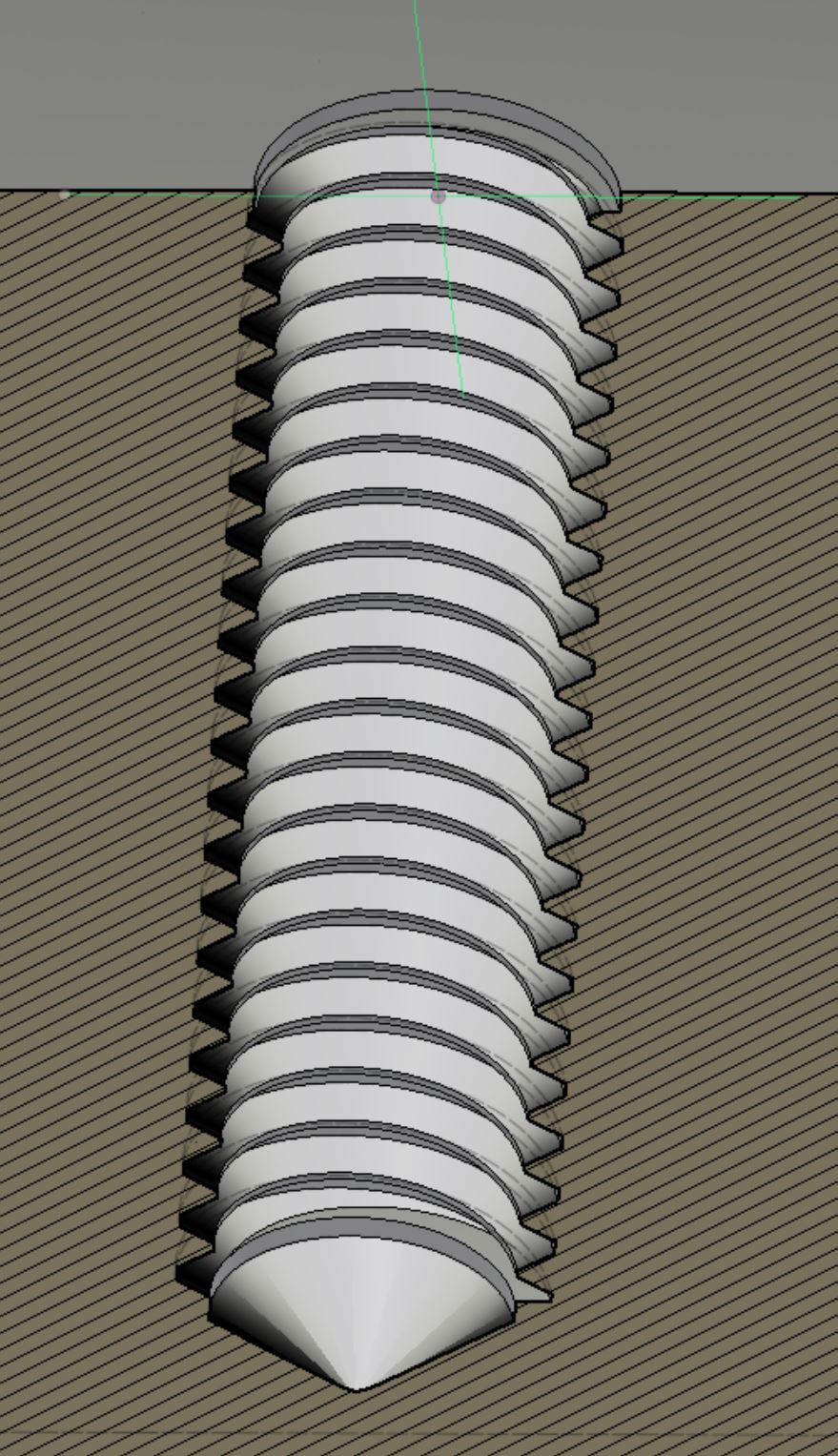 Thread 3D modeled Autodesk Community