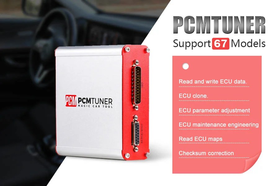 PCMtuner Programmer version with 67 Modules)