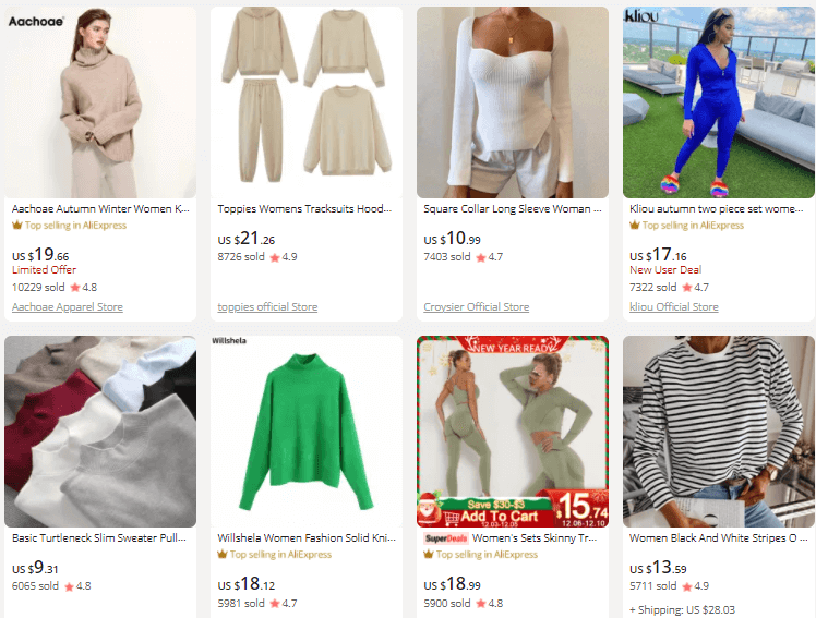 Dropshipping Womens Clothing In 2023 AutoDS