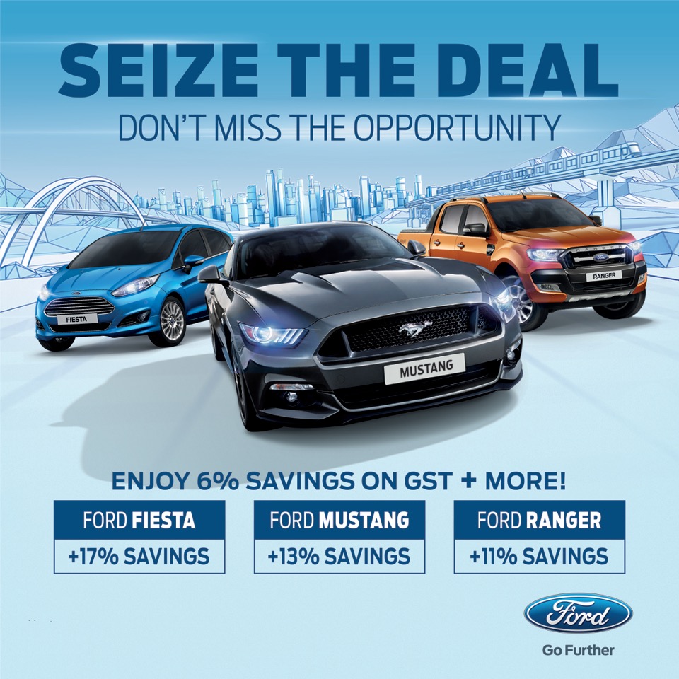 Ford's "Seize the deal" campaign