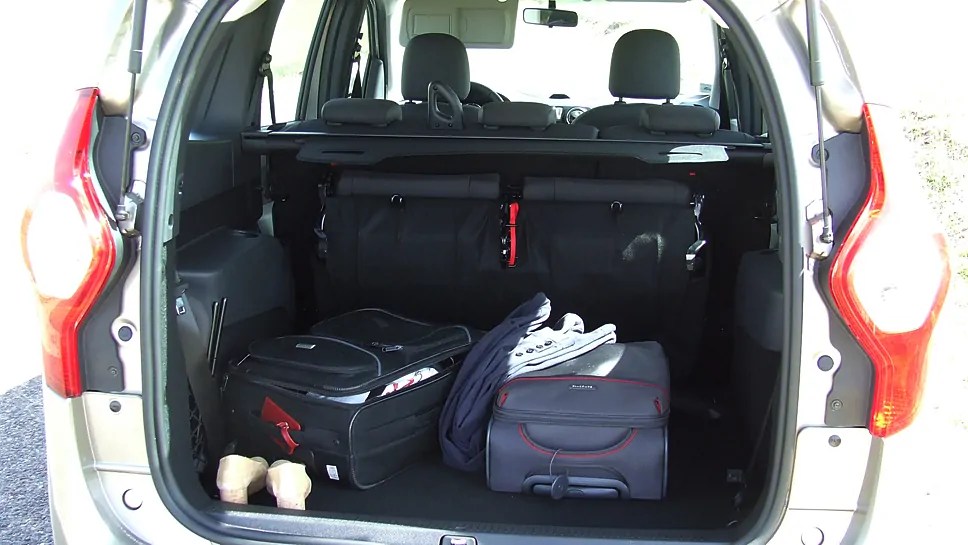 Dacia Lodgy Stepway Kofferraum hagellacarter