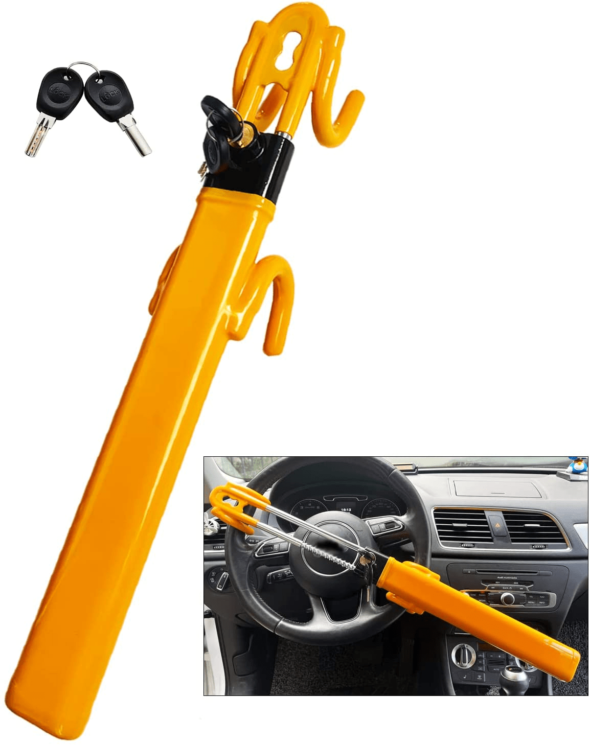 Honda Civic Best Steering Wheel locks Auto Gear Up