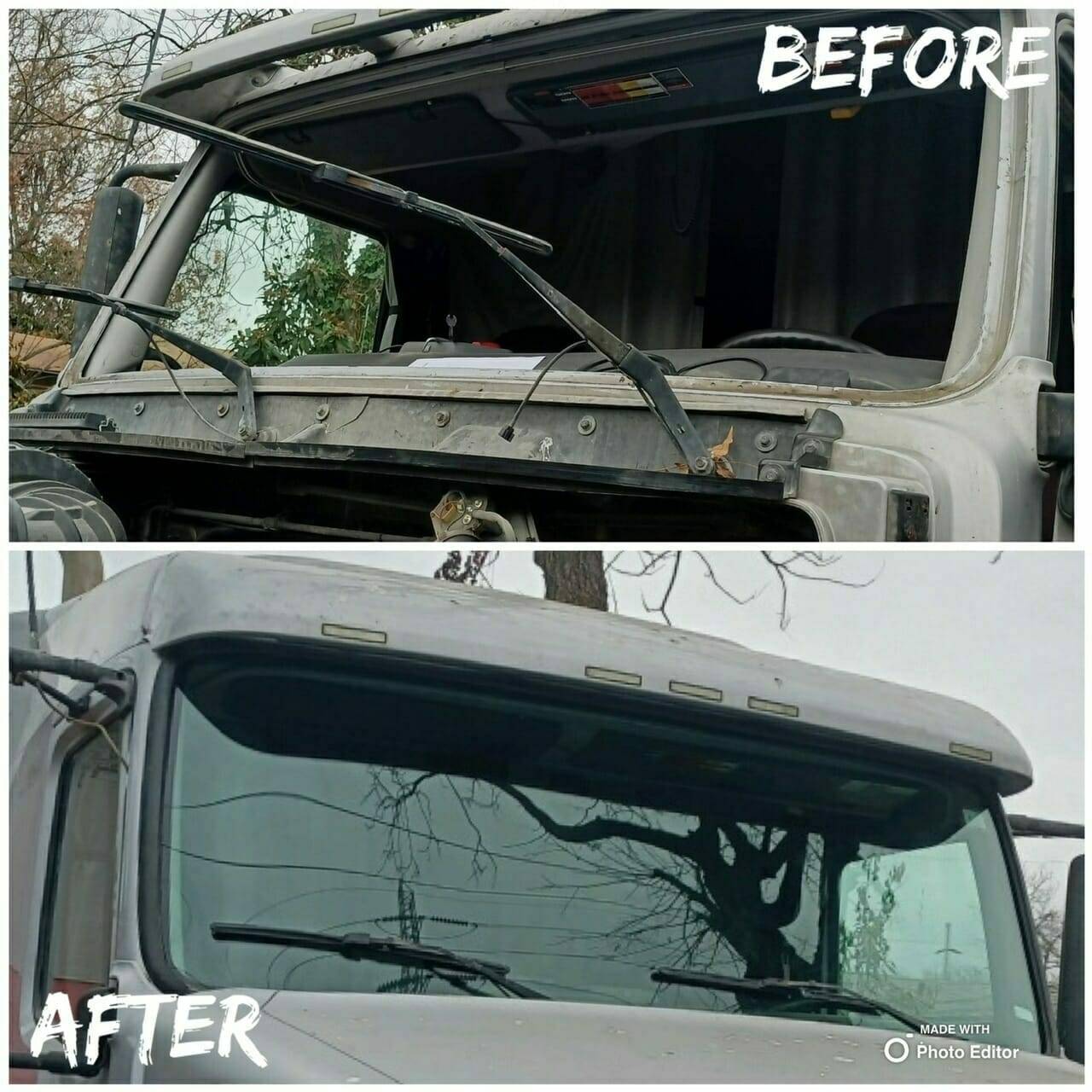 SemiTruck Windshield & Window Replacement & Repair Near San Antonio
