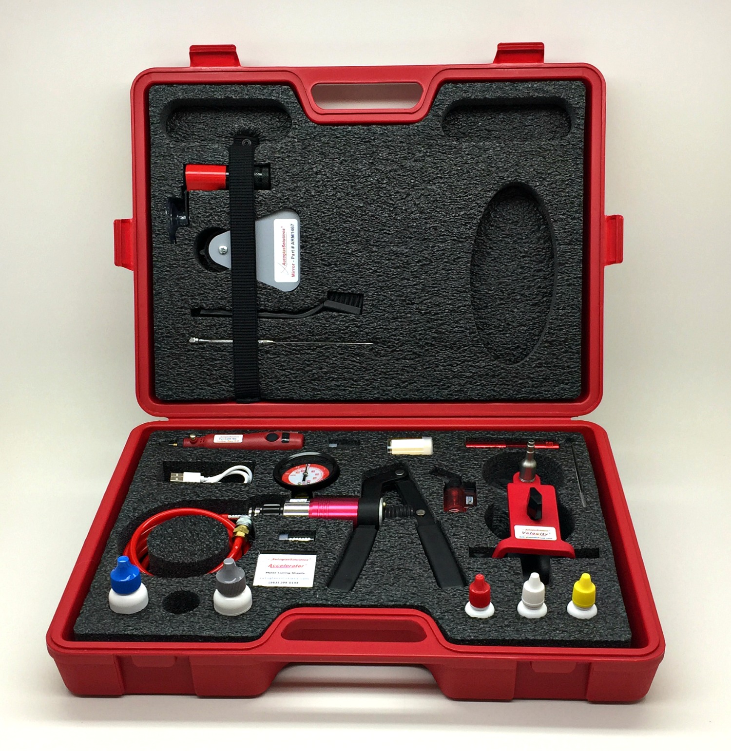 RapidTech MiniKit Auto Glass Windshield Windscreen Rock Chip Resin