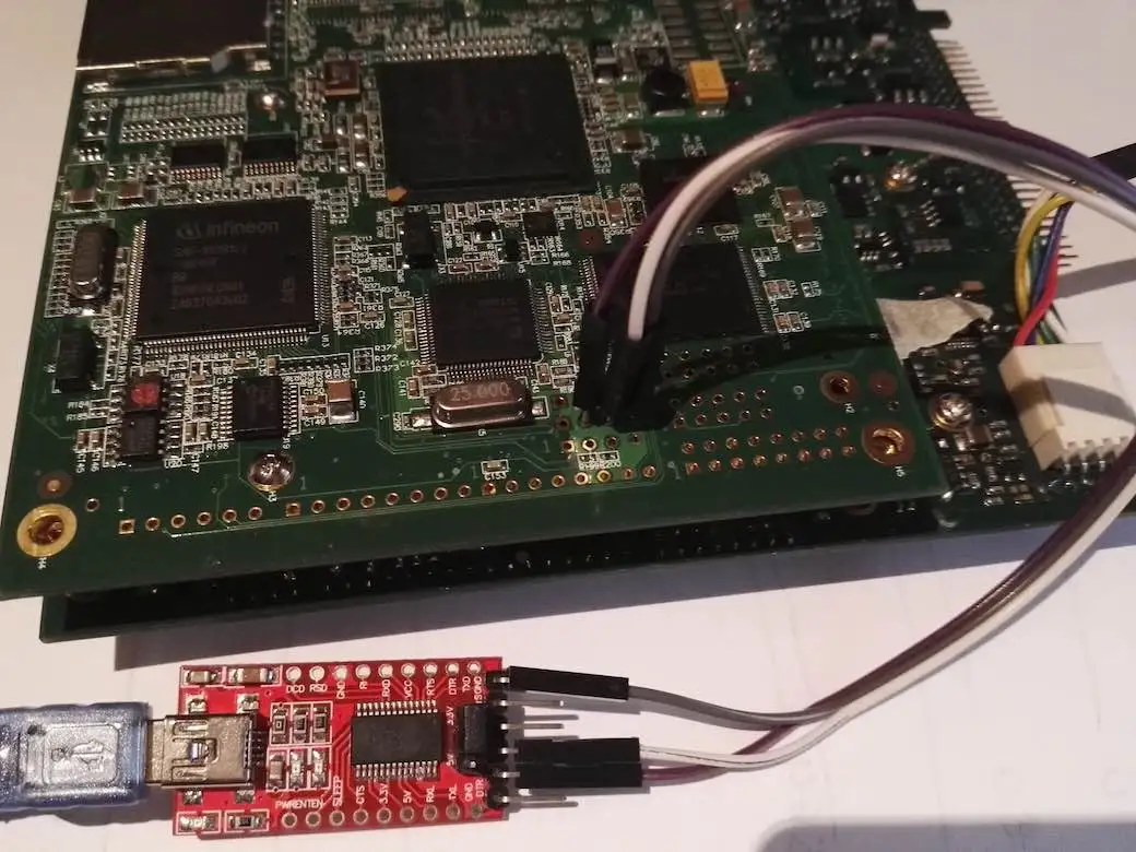 Star C4 Debug Port Pinout and Settings